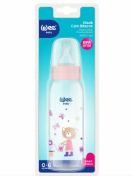 Wee Baby Klasik Cam Biberon 250 ml 0-6 Ay - Pembe - 2