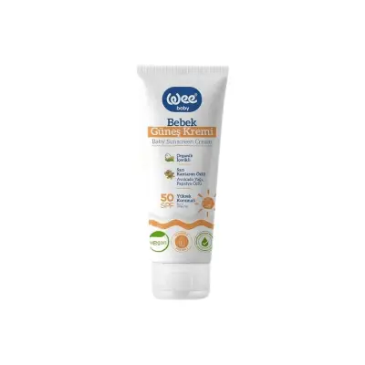 Wee Baby Organik İçerikli SPF50 Bebek Güneş Kremi 75 ml - 1