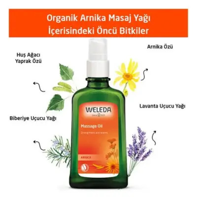 Weleda Arnica Masaj Yağı 100 ml - 2