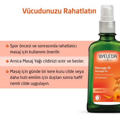 Weleda Arnica Masaj Yağı 100 ml - 2