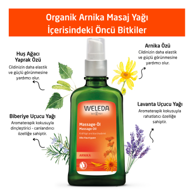 Weleda Arnica Masaj Yağı 100 ml - 3