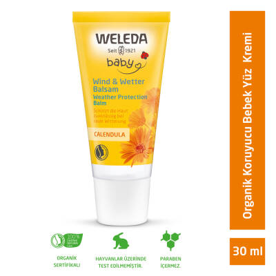 Weleda Baby Calendula Koruyucu Yüz Kremi 30 ml - 1