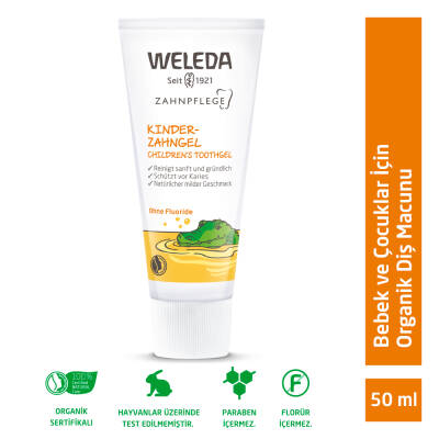 Weleda Bebek ve Çocuklar İçin Doğal Diş Macunu 50 ml - 1