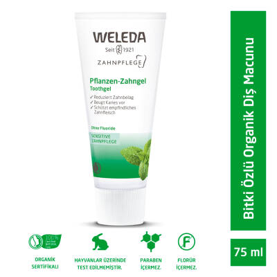 Weleda Bitki Özlü Doğal Diş Macunu 75 ml - 1