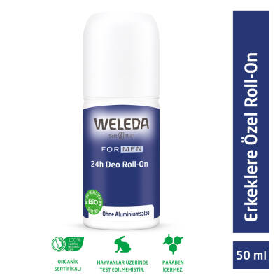 Weleda Erkeklere Özel Roll-On Deodorant 50 ml - 1