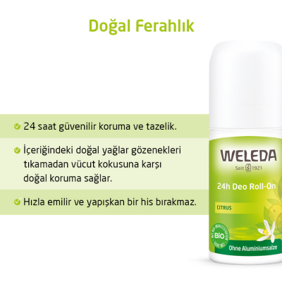 Weleda Limon Özlü Roll-On Deodorant 50 ml - 2