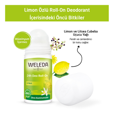 Weleda Limon Özlü Roll-On Deodorant 50 ml - 4