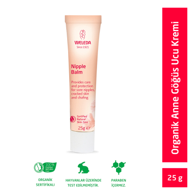 Weleda Organik Göğüs Ucu Bakım Kremi 25 gr - 1