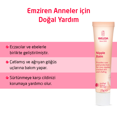 Weleda Organik Göğüs Ucu Bakım Kremi 25 gr - 2