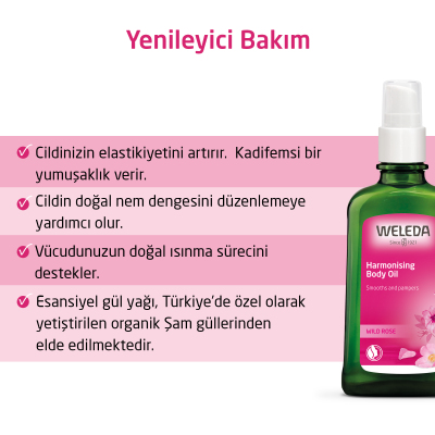 Weleda Rahatlatıcı Gül Vücut Bakım Yağı 100 ml - 2