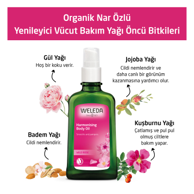 Weleda Rahatlatıcı Gül Vücut Bakım Yağı 100 ml - 3