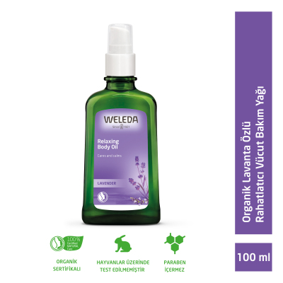 Weleda Rahatlatıcı Lavanta Vücut Bakım Yağı 100 ml - 1