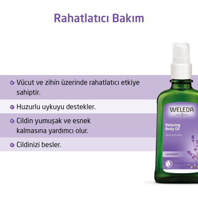 Weleda Rahatlatıcı Lavanta Vücut Bakım Yağı 100 ml - 2