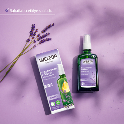 Weleda Rahatlatıcı Lavanta Vücut Bakım Yağı 100 ml - 4
