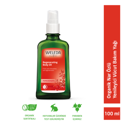 Weleda Yenileyici Nar Vücut Bakım Yağı 100 ml - 1