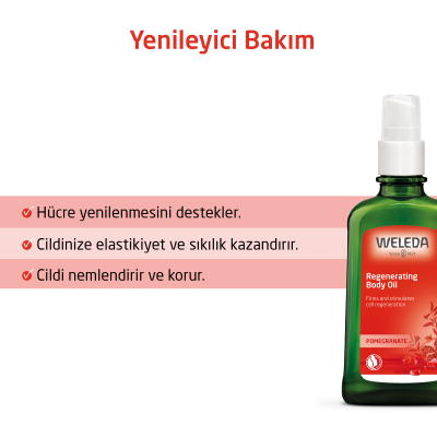 Weleda Yenileyici Nar Vücut Bakım Yağı 100 ml - 2