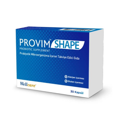 Wellcare Provim Shape Takviye Edici Gıda 30 Kapsül - 1