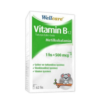 Wellcare Vitamin B12 500 mcg 5 ml - 1