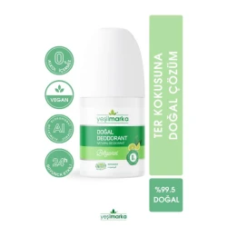 Yeşil Marka Bergamot Kokulu Doğal Roll On Deodorant 50 ml - 1