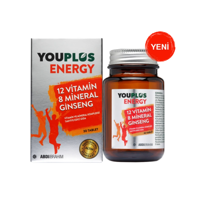Youplus Energy 12 Vitamin 8 Mineral Ginseng 30 Tablet - 1