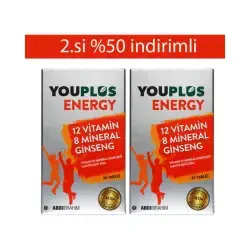 Youplus Energy 30 Tablet - İkincisi %50 İndirimli - Abdi İbrahim