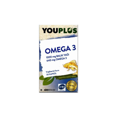YouPlus Omega 3 30 Kapsül - 1