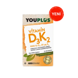 Youplus Vitamin D3K2 Damla 20 ml - Abdi İbrahim