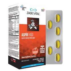 Zade Vital Aspir Yağı 60 Yumuşak Kapsül - 1