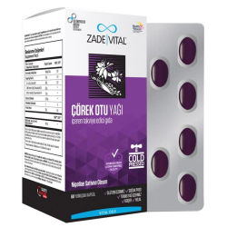 Zade Vital Çörek Otu Yağı Blister 60 Kapsül - Zade Vital