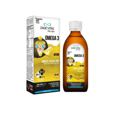 Zade Vital Miniza Omega-3 Balık Yağı 150 ml - 1