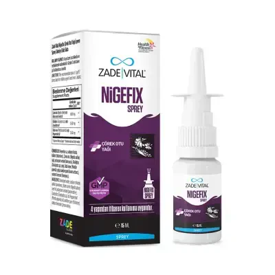 Zade Vital Nigefix Sprey 15 ml - Zade Vital