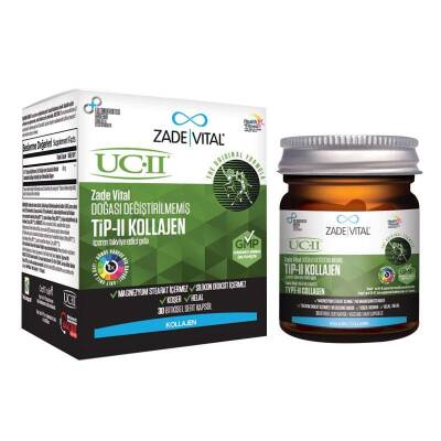 Zade Vital Tip 2 Collagen Takviye Edici Gıda 30 Kapsül - 1