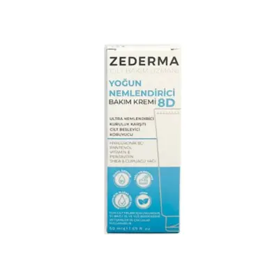 Zederma Yoğun Nemlendirici 8D Krem 50 ml - 1