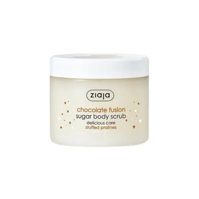 Ziaja Chocolate Fusion Şekerli Vücut Scrub Peelingi 300 ml - 1