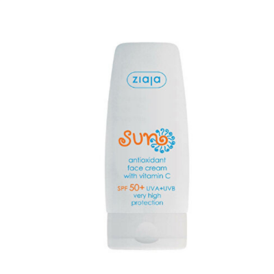 Ziaja Sun Antioksidan C Vitaminli SPF50+ Yüz Kremi 50 ml - 1